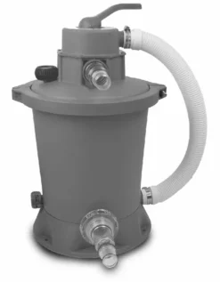 EXIT TOYS EXIT Black Leather Zwembad - 360 X 122 Cm - Met Zandfilterpomp En Trap -Zwembad Tuin 900 701 exit 30 27 12 10 int 7 1