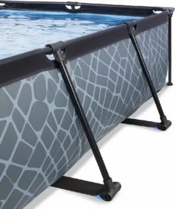 EXIT TOYS EXIT Stone Zwembad - 300 X 200 X 65 Cm - Met Filterpomp -Zwembad Tuin 900 753 exit 30 00 32 00 int 3