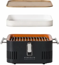 Everdure Cube Houtskool Barbecue - Zwart -Zwembad Tuin 900 821 9312646028869 2