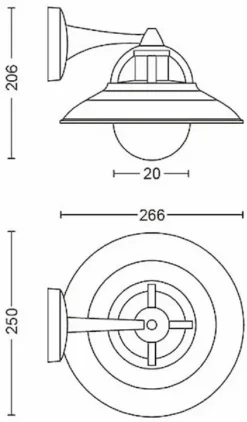 Philips MyGarden Cormorant E27 Wandlamp - Zwart 11 Philips MyGarden Cormorant E27 Wandlamp - Zwart -Zwembad Tuin 900 900 c215c9b88cfa4ae4ae0fa9d000dcf2bc