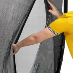 EXIT TOYS Exit Dynamic Flatground Trampoline Met Net - Ø 366 Cm - Zwart -Zwembad Tuin 900 900 exit 10 85 12 00 int 3