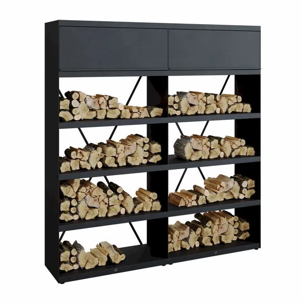 OFYR Wood Storage Black 200 1 OFYR Wood Storage Black 200