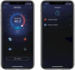 Intex Pure Spa Greywood Deluxe Opblaasbare Spa - 4 Persoons -Zwembad Tuin 900 972 spa app bubble