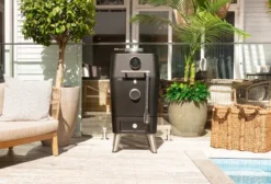 Everdure 4K Houtskool Barbecue Met Beschermhoes - Mat Zwart -Zwembad Tuin 9312646033740 6 copy