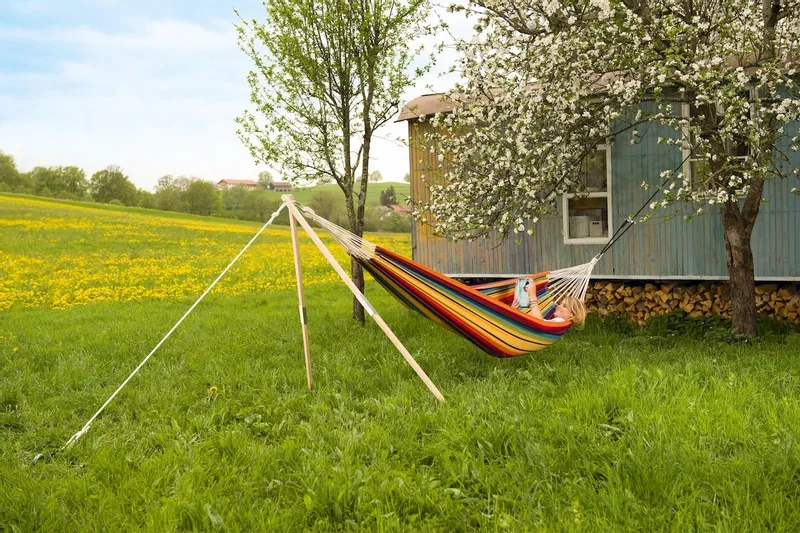 Amazonas Barbados 2 Persoons Hangmat - Rainbow 4 Amazonas Barbados 2 Persoons Hangmat - Rainbow - Afbeelding 4