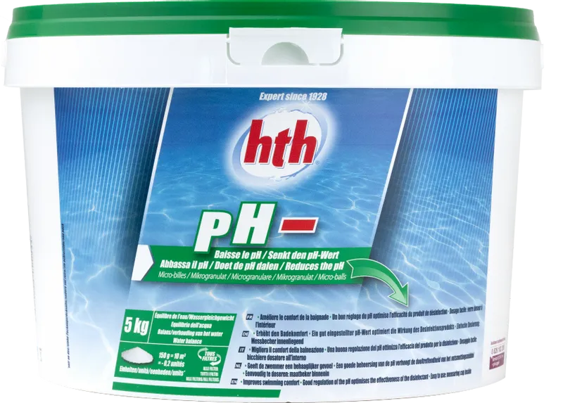 HTH PH Minus Poeder - 5 Kg 1 HTH PH Minus Poeder - 5 Kg
