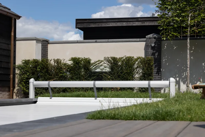 Open Classic Automatisch Oprolsysteem - Tot 3,5 Meter - Wit 4 Open Classic Automatisch Oprolsysteem - Tot 3,5 Meter - Wit - Afbeelding 4