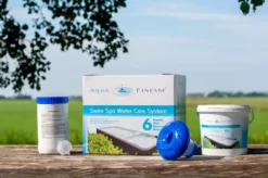 AquaFinesse Pakket Voor Swim Spa -Zwembad Tuin aquafinesse swimspa water care box e 1