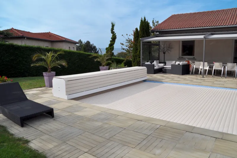 Banc Classic Automatisch Oprolsysteem - Tot 3,5 Meter - Wit 2 Banc Classic Automatisch Oprolsysteem - Tot 3,5 Meter - Wit - Afbeelding 2