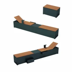 Banc Design Automatisch Oprolsysteem - Tot 5 Meter - Donkergrijs