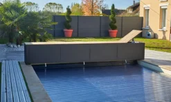 Banc Design Automatisch Oprolsysteem - Tot 4 Meter - Donkergrijs -Zwembad Tuin banc design 1