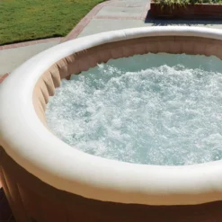 Intex Pure Spa Bubble Therapy Opblaasbare Spa - 6 Persoons 16 Intex Pure Spa Bubble Therapy Opblaasbare Spa - 6 Persoons -Zwembad Tuin beige2