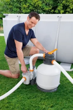 Bestway Flowclear Zandfilterpomp 5,6 M3/u -Zwembad Tuin bestway flowclear zandfilterpomp 5 6 m3uur 12