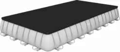 Bestway Power Steel Rectangular Zwembad - 956 X 488 X 132 Cm - Met Zandfilterpomp En Accessoires -Zwembad Tuin bestway power steel rectangular zwembad 956 x 488 x 132 cm set 3