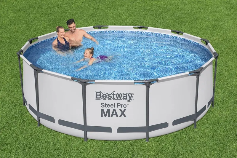 Bestway Steel Pro MAX Zwembad - 366 X 100 Cm - Met Filterpomp En Accessoires - Afbeelding 5