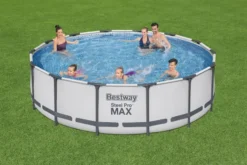Bestway Steel Pro MAX Zwembad - 427 X 107 Cm - Met Filterpomp En Accessoires -Zwembad Tuin bestway steel pro max zwembad 427 x 107 cm set 10