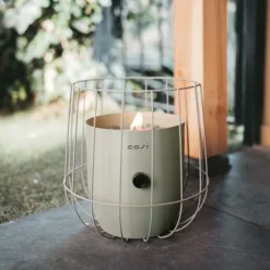 Cosi Cosiscoop Basket Gaslantaarn - Olijfgroen -Zwembad Tuin cosi cosiscoop basket gaslantaarn olijfgroen2