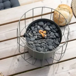 Cosi Cosiscoop Basket Gaslantaarn - Olijfgroen -Zwembad Tuin cosi cosiscoop basket gaslantaarn olijfgroen5