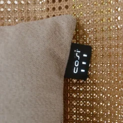 Cosi Knitted Warmtekussen Vierkant - Beige -Zwembad Tuin cosi knitted warmtekussen vierkant natural1