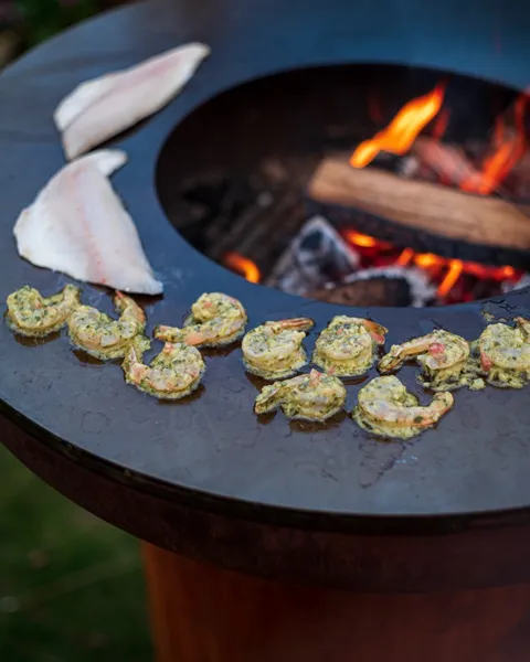 Bonfeu BonBiza Open Vuurschaal Bbq - Corten 6 Bonfeu BonBiza Open Vuurschaal Bbq - Corten - Afbeelding 6