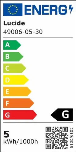 Lucide Spike GU10 Led Tuinspot - Zwart -Zwembad Tuin energielabel lucide spike gu10 led tuinspot zwart