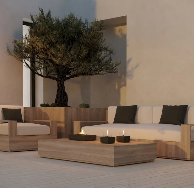 Tenderflame Erica 12 Tafelhaard - Zwart 2 Tenderflame Erica 12 Tafelhaard - Zwart - Afbeelding 2