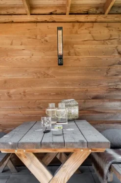 Eurom Golden 2000 Slim Terrasverwarmer -Zwembad Tuin eurom golden slim verticale montage