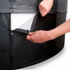 EXIT TOYS EXIT Leather Premium Opbouw Spa - 2-4 Persoons 18 EXIT TOYS EXIT Leather Premium Opbouw Spa - 2-4 Persoons -Zwembad Tuin exit leather premium 4 opblaasbare spa materiaal