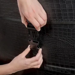 EXIT TOYS EXIT Leather Premium Opbouw Spa - 4-6 Persoons -Zwembad Tuin exit leather premium 6 opblaasbare spa cover vastmaken