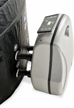 EXIT TOYS EXIT Leather Premium Opbouw Spa - 4-6 Persoons -Zwembad Tuin exit leather premium 6 opblaasbare spa motorunit