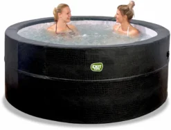 EXIT TOYS EXIT Leather Premium Opbouw Spa - 4-6 Persoons -Zwembad Tuin exit leather premium 6 opblaasbare spa sfeer 2