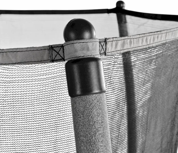 EXIT TOYS Exit Tiggy Junior 140 Cm Trampoline Met Net - Zwart/grijs 4 EXIT TOYS Exit Tiggy Junior 140 Cm Trampoline Met Net - Zwart/grijs - Afbeelding 4