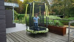 EXIT TOYS Exit Tiggy Junior 140 Cm Trampoline Met Net - Zwart/groen -Zwembad Tuin exit 10 00 70 40 int 9 resultaat