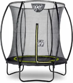 EXIT TOYS Exit Silhouette Trampoline Met Net - Ø 183 Cm - Zwart