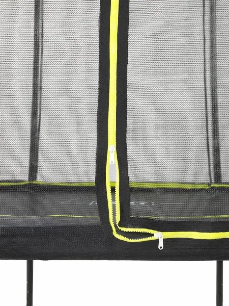 EXIT TOYS Exit Silhouette Trampoline Met Net - 305 X 214 Cm - Zwart 6 EXIT TOYS Exit Silhouette Trampoline Met Net - 305 X 214 Cm - Zwart - Afbeelding 6