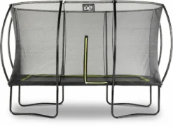 EXIT TOYS Exit Silhouette Trampoline Met Net - 366 X 244 Cm - Zwart