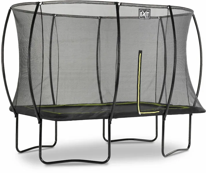 EXIT TOYS Exit Silhouette Trampoline Met Net - 366 X 244 Cm - Zwart 2 EXIT TOYS Exit Silhouette Trampoline Met Net - 366 X 244 Cm - Zwart - Afbeelding 2