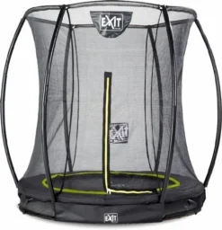 EXIT TOYS Exit Silhouette InGround Trampoline Met Net - Ø 183 Cm - Zwart