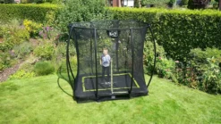 EXIT TOYS Exit Silhouette InGround Trampoline Met Net - 214 X 153 Cm - Zwart -Zwembad Tuin exit 12 95 57 00 int 11 resultaat