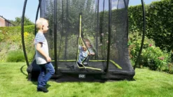 EXIT TOYS Exit Silhouette InGround Trampoline Met Net - 214 X 153 Cm - Zwart -Zwembad Tuin exit 12 95 57 00 int 13 resultaat