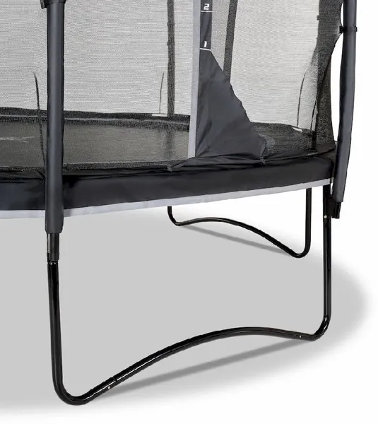 EXIT TOYS Exit PeakPro Trampoline Met Net En Ladder - Ø 305 Cm - Zwart 3 EXIT TOYS Exit PeakPro Trampoline Met Net En Ladder - Ø 305 Cm - Zwart - Afbeelding 3