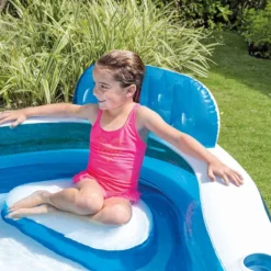 Intex Family Lounge Pool Kinderzwembad 229 X 229 X 66 Cm -Zwembad Tuin family lounge pool 4