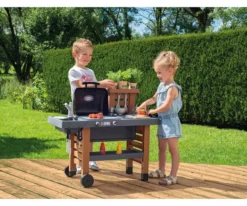 Smoby Buitenkeuken Speelkeuken -Zwembad Tuin garden kitchen 312004 02