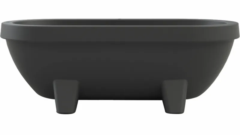 Gardentub Tuinbad - Antraciet 2 Gardentub Tuinbad - Antraciet - Afbeelding 2