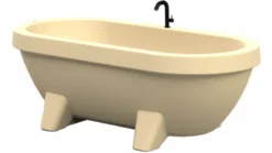 Gardentub Tuinbad - Geel -Zwembad Tuin gardentubgeel4