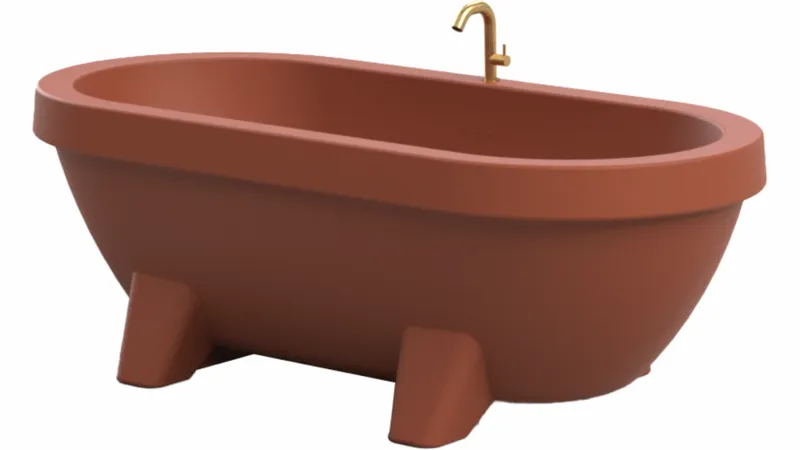 Gardentub Tuinbad - Terracotta 5 Gardentub Tuinbad - Terracotta - Afbeelding 5