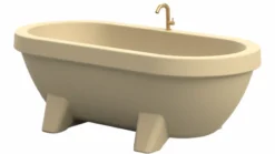 Gardentub Tuinbad - Geel -Zwembad Tuin gardentubgeel5