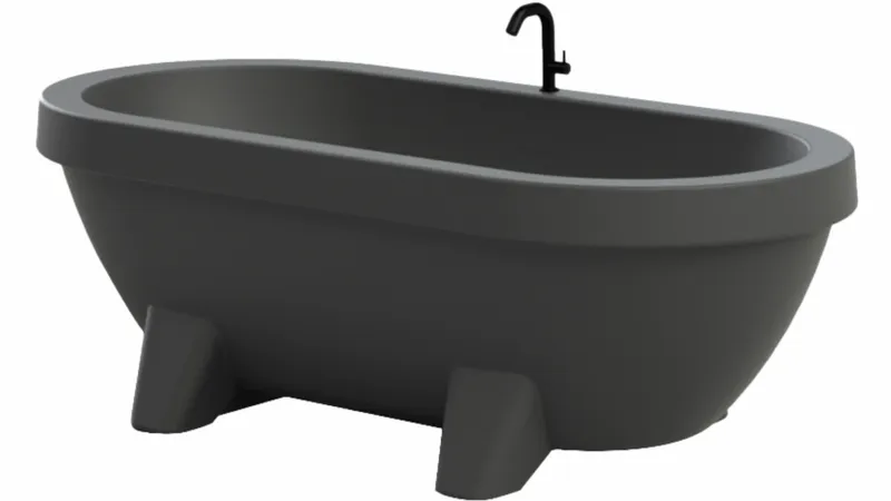 Gardentub Tuinbad - Antraciet 5 Gardentub Tuinbad - Antraciet - Afbeelding 5