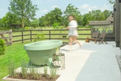 Gardentub Tuinbad - Groen 28 Gardentub Tuinbad - Groen -Zwembad Tuin gt lime green model loopt resultaat 2