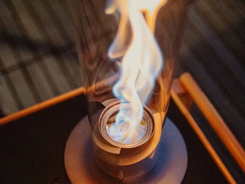 Höfats Spin 90 Tafelvuur - Grijs 3 Höfats Spin 90 Tafelvuur - Grijs - Afbeelding 3